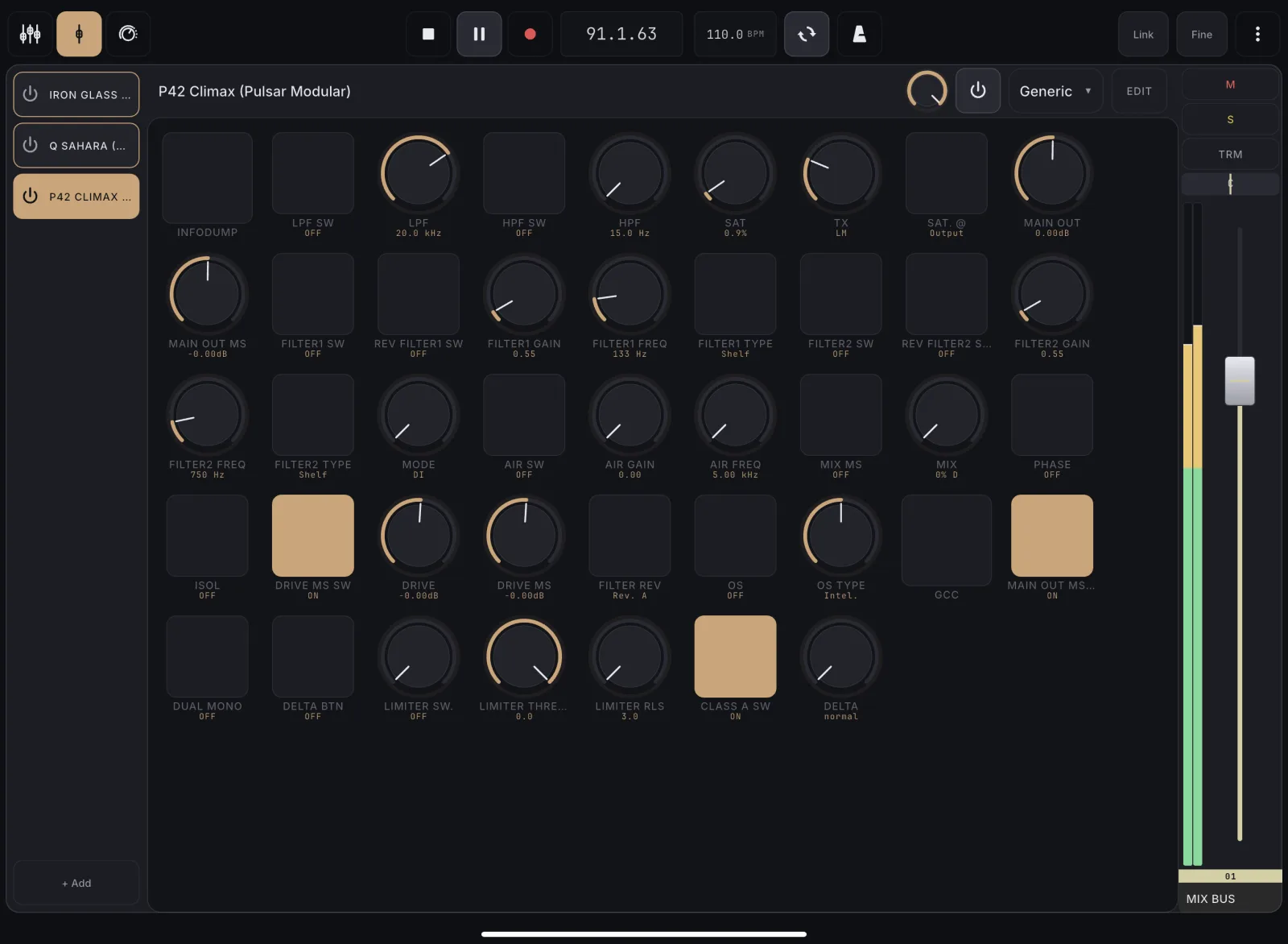 View any plugin's controls automatically