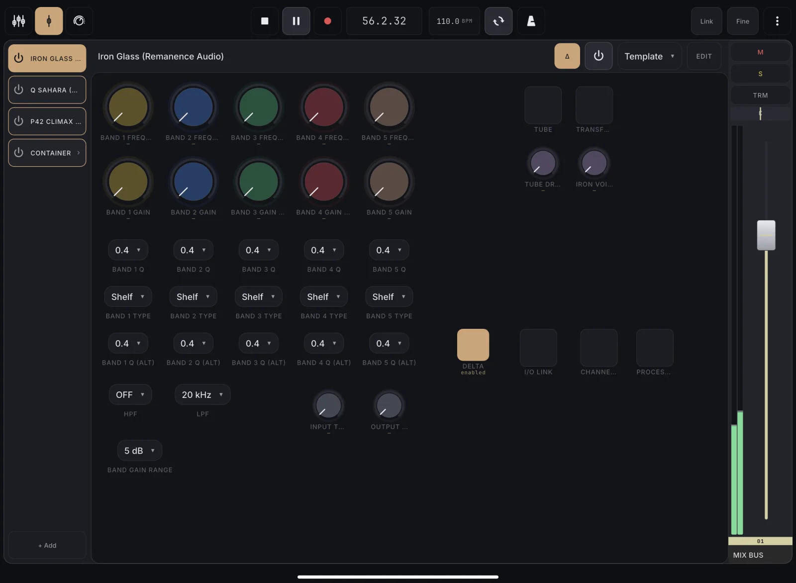 Audition only what a plugin is adding (delta-solo)